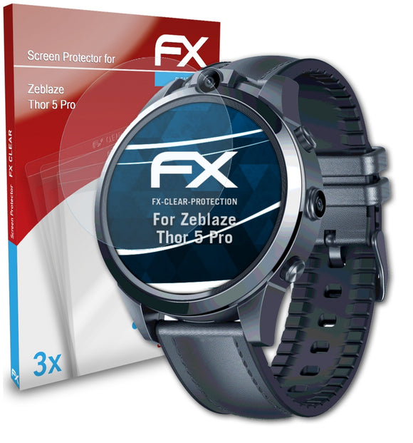 atFoliX FX-Clear Schutzfolie für Zeblaze Thor 5 Pro