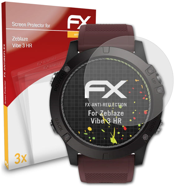 atFoliX FX-Antireflex Displayschutzfolie für Zeblaze Vibe 3 HR
