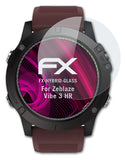 Glasfolie atFoliX kompatibel mit Zeblaze Vibe 3 HR, 9H Hybrid-Glass FX