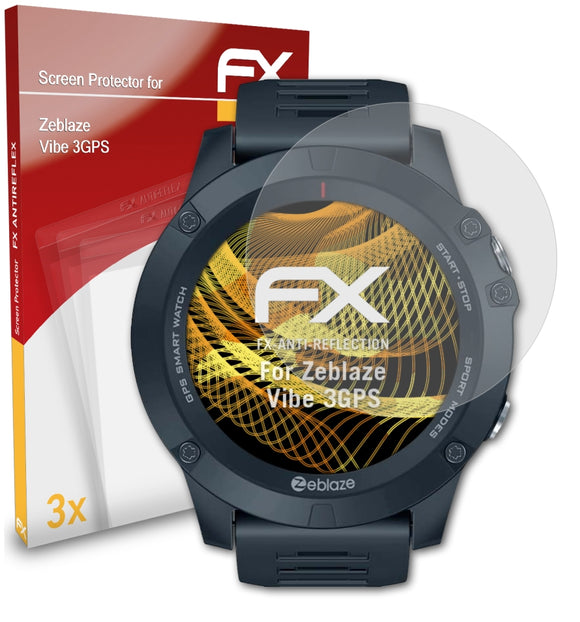 atFoliX FX-Antireflex Displayschutzfolie für Zeblaze Vibe 3GPS