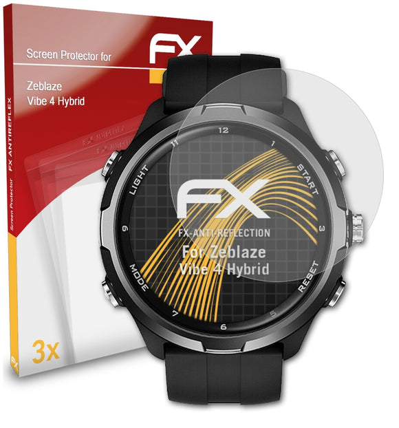 atFoliX FX-Antireflex Displayschutzfolie für Zeblaze Vibe 4 Hybrid