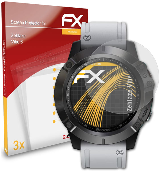 atFoliX FX-Antireflex Displayschutzfolie für Zeblaze Vibe 6