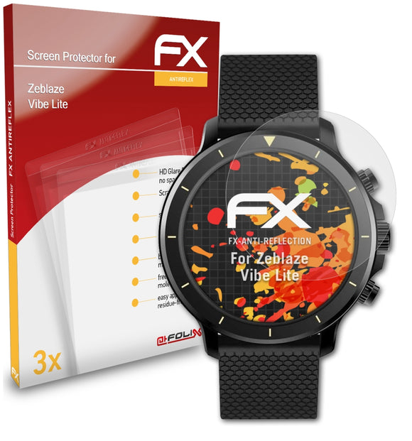 atFoliX FX-Antireflex Displayschutzfolie für Zeblaze Vibe Lite