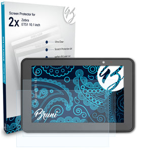 Bruni Basics-Clear Displayschutzfolie für Zebra ET51 (10.1 inch)