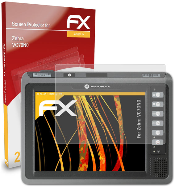 atFoliX FX-Antireflex Displayschutzfolie für Zebra VC70N0