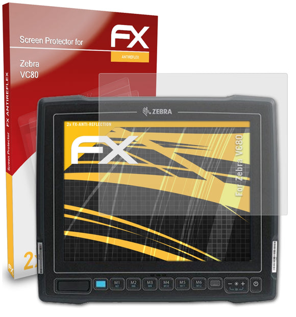 atFoliX FX-Antireflex Displayschutzfolie für Zebra VC80