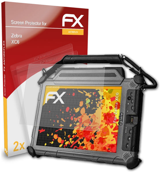 atFoliX FX-Antireflex Displayschutzfolie für Zebra XC6