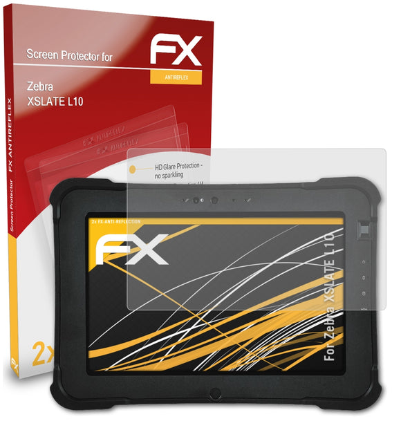 atFoliX FX-Antireflex Displayschutzfolie für Zebra XSLATE L10