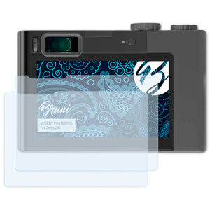 Bruni Basics-Clear Displayschutzfolie für Zeiss ZX1