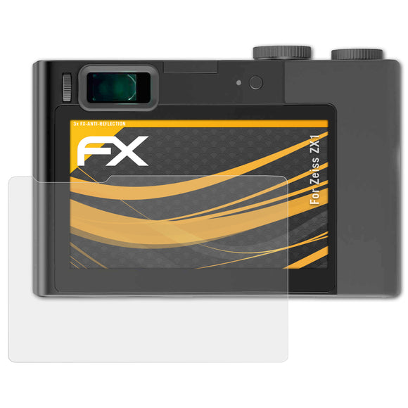 atFoliX FX-Antireflex Displayschutzfolie für Zeiss ZX1