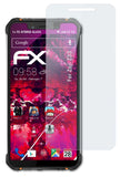 Glasfolie atFoliX kompatibel mit Zoji Z33, 9H Hybrid-Glass FX