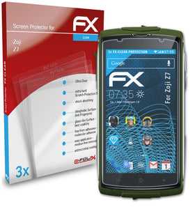 atFoliX FX-Clear Schutzfolie für Zoji Z7