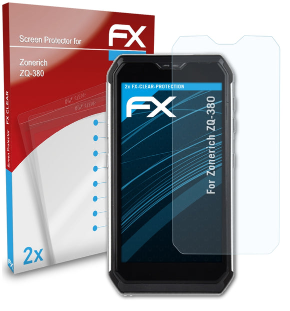 atFoliX FX-Clear Schutzfolie für Zonerich ZQ-380