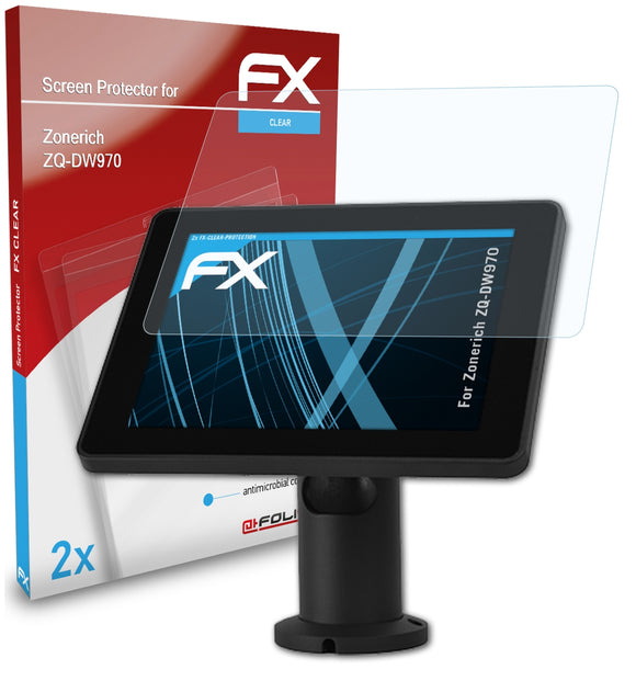 atFoliX FX-Clear Schutzfolie für Zonerich ZQ-DW970