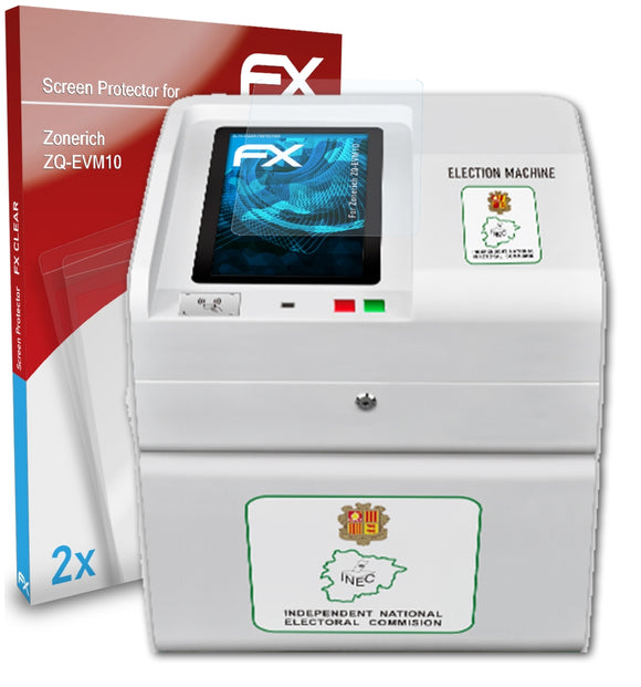 atFoliX FX-Clear Schutzfolie für Zonerich ZQ-EVM10