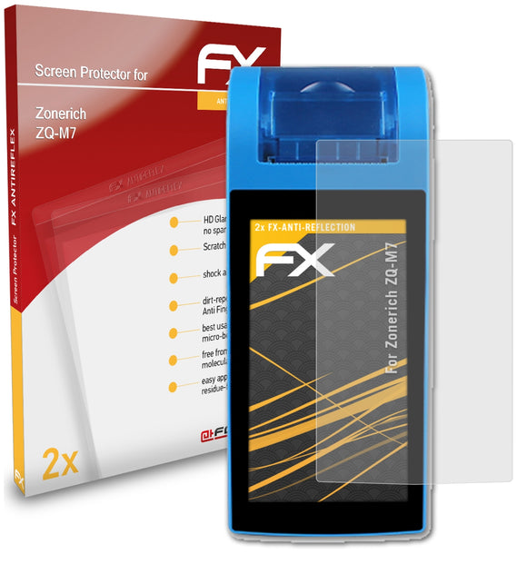 atFoliX FX-Antireflex Displayschutzfolie für Zonerich ZQ-M7