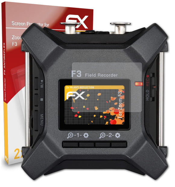 atFoliX FX-Antireflex Displayschutzfolie für Zoom F3