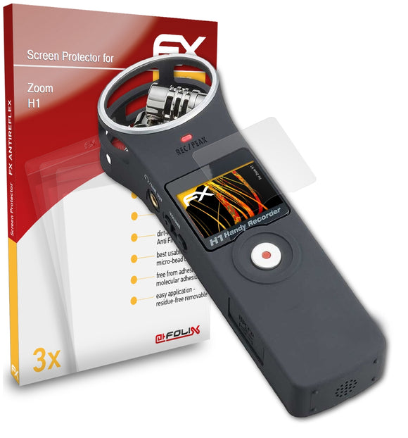 atFoliX FX-Antireflex Displayschutzfolie für Zoom H1