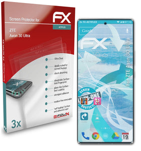 atFoliX FX-ActiFleX Displayschutzfolie für ZTE Axon 30 Ultra