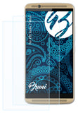 Schutzfolie Bruni kompatibel mit ZTE Axon 7 Mini, glasklare (2X)