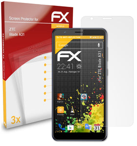 atFoliX FX-Antireflex Displayschutzfolie für ZTE Blade A31