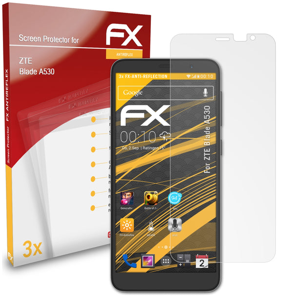 atFoliX FX-Antireflex Displayschutzfolie für ZTE Blade A530