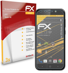 atFoliX FX-Antireflex Displayschutzfolie für ZTE Blade A6