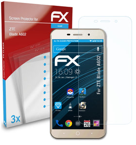 atFoliX FX-Clear Schutzfolie für ZTE Blade A602