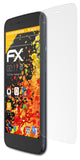 Panzerfolie atFoliX kompatibel mit ZTE Blade V8 Lite, entspiegelnde und stoßdämpfende FX (3X)