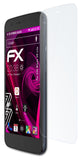 Glasfolie atFoliX kompatibel mit ZTE Blade V8 Lite, 9H Hybrid-Glass FX