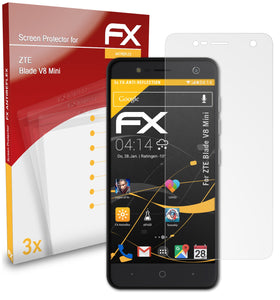 atFoliX FX-Antireflex Displayschutzfolie für ZTE Blade V8 Mini