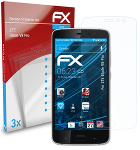 atFoliX FX-Clear Schutzfolie für ZTE Blade V8 Pro