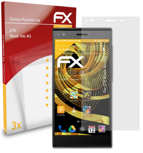 atFoliX FX-Antireflex Displayschutzfolie für ZTE Blade Vec 4G