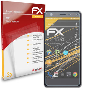 atFoliX FX-Antireflex Displayschutzfolie für ZTE Blade Velocity