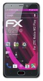 Glasfolie atFoliX kompatibel mit ZTE Nubia M2 Play, 9H Hybrid-Glass FX