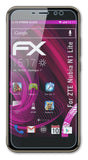 Glasfolie atFoliX kompatibel mit ZTE Nubia N1 Lite, 9H Hybrid-Glass FX