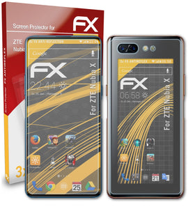 atFoliX FX-Antireflex Displayschutzfolie für ZTE Nubia X