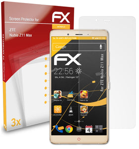 atFoliX FX-Antireflex Displayschutzfolie für ZTE Nubia Z11 Max