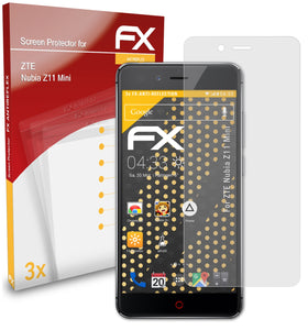 atFoliX FX-Antireflex Displayschutzfolie für ZTE Nubia Z11 Mini