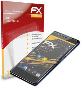 atFoliX FX-Antireflex Displayschutzfolie für ZTE Nubia Z17 Lite