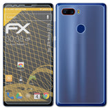 Panzerfolie atFoliX kompatibel mit ZTE Nubia Z17S, entspiegelnde und stoßdämpfende FX (3er Set)