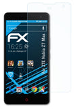 Schutzfolie atFoliX kompatibel mit ZTE Nubia Z7 Max, ultraklare FX (3X)