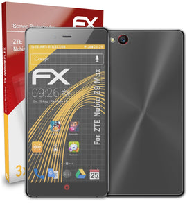 atFoliX FX-Antireflex Displayschutzfolie für ZTE Nubia Z9 Max