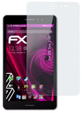 Glasfolie atFoliX kompatibel mit ZTE Trek 2 HD, 9H Hybrid-Glass FX